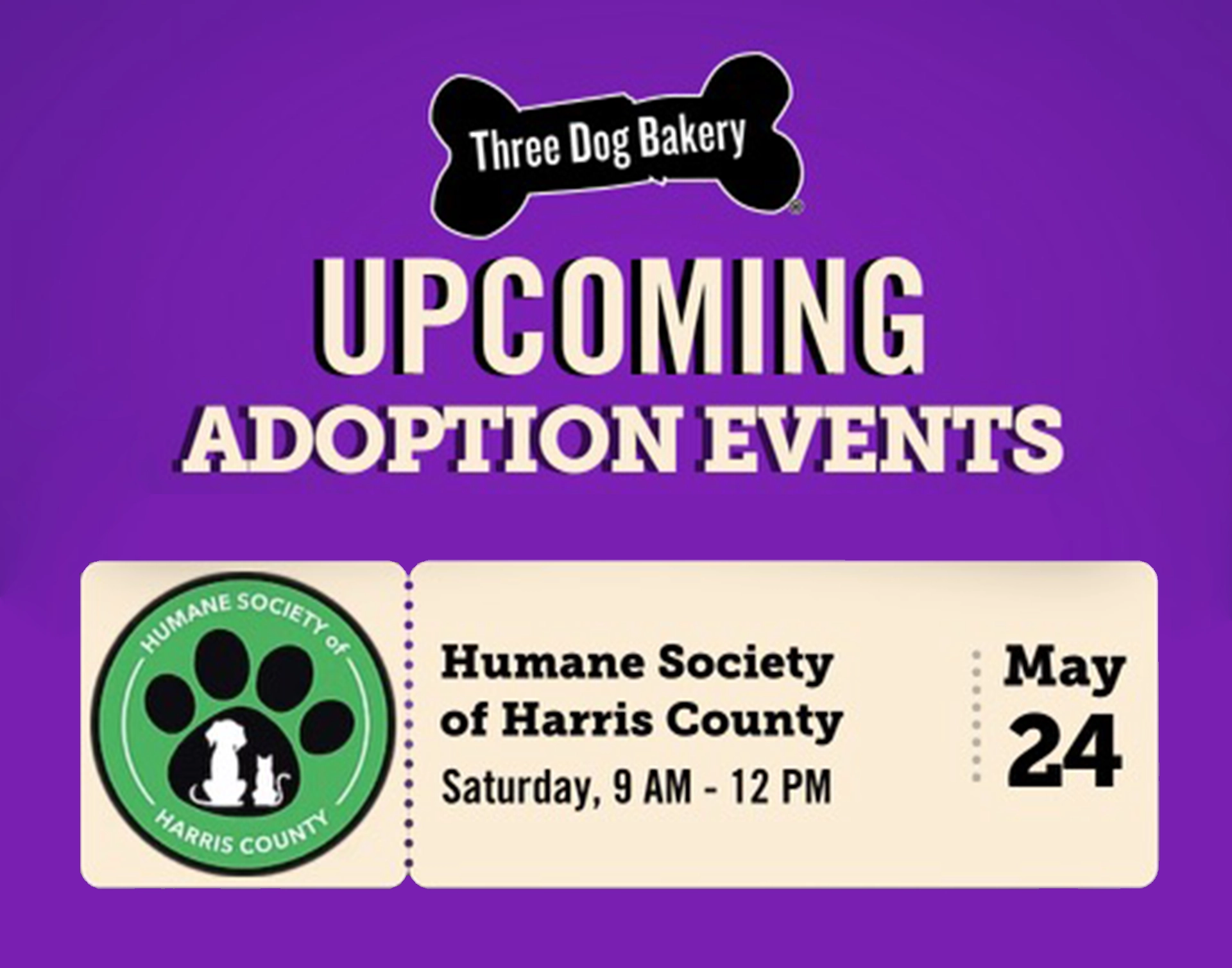 columbus-ga-three-dog-bakery-adoption-event-humane-society-of-harris-county-may-24-2025 Pet Adoptions at Three Dog Bakery in Columbus, GA